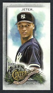 2022 Topps Allen Ginter Mini #146 Derek Jeter New York Yankees