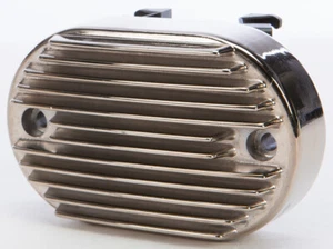 Regulador de repuesto electrónico cromado disco duro para Harley-Davidson H4008C - Imagen 1 de 1