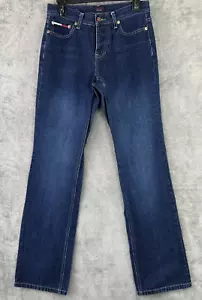 Tommy Hilfiger Jeans Juniors 7 (28x32) Button Fly Mid Rise Straight VTG Y2K - Picture 1 of 15