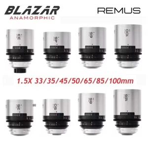Lente de cine anamórfica Blazar Remus 1,5 x 33/35/45/50/65/85/100 mm para Canon EF/PL - Imagen 1 de 17