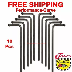 Arrow Head 3/8" x 10" Exhaust Rod Hanger 90 Degree - 10 Pcs - Picture 1 of 1