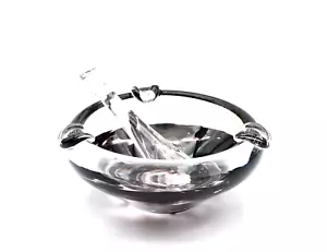 Michel Steiner Crystal Ashtray Pilon St Martin De Ré French Crystal - Picture 1 of 8