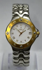 Ebel Sportwave 18k Gold Lünette 36mm Swiss Made Herrenuhr - E6187631 - Bild 1 von 10