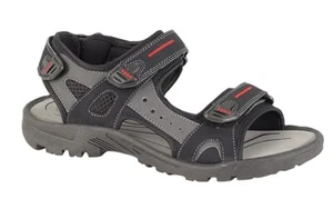 PDQ Herren Wandern Sport Doppel Sandalen Trail Sommer Urlaub Strand Schuhe Größe - Bild 1 von 12