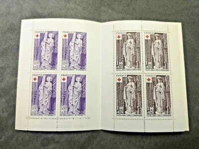⭐ Carnet CROIX-ROUGE 1976, Timbres NEUFS** - Excellent État sans Charnières ⭐ - Photo 1/4