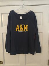 Womens Texas A & M Commerce Lions Shirt, XL, Blue, Long Sleeves NWT, MSRP $29.96