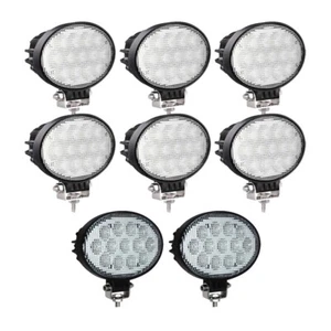 Oval Led Work Light Kit For John Deere Combines 9750STS,9760STS,9770+ x8Pcs/Lot - Picture 1 of 11
