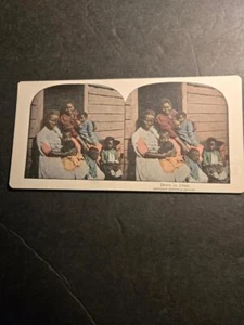 C1890s 1900s DOWN IN DIXIE STEREOVIEW GRIFFITH & GRIFFITH CARD - Picture 1 of 4