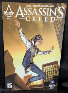 Assassin's Creed #1 Titan Comics Ubisoft Nov.2015 Variant Cover Fried Pie High G - Picture 1 of 2
