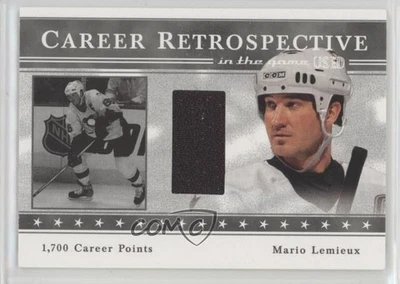2003-04 In the Game-Used Signature Series Silver/50 Mario Lemieux #CR-4F Foto 1 de 3