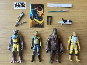 Hasbro Star Wars Rebels Kanan Jarrus Zeb Orrelios Wullfwarro Bossk 3.75” Figure - Picture 1 of 2