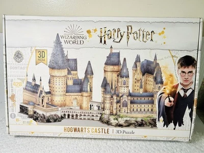 4D Cityscape Harry Potter: Hogwarts Castle 3D Puzzle 428 Pieces NEW Sealed - Image 1 of 3