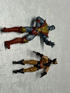 Mixed Lot Of X-men Action Figures Marvel Colossus And Wolverine Loose Figures - Picture 1 of 6