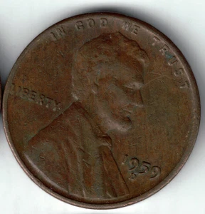 USA - 1959D - Lincoln - Memorial - Bronze - Low Mintage - #20965 - Picture 1 of 2
