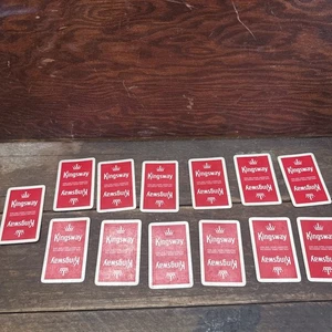 KINGSWAY Cigarettes Vintage Playing Cards X 13 - Picture 1 of 9