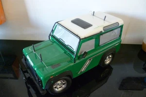RC VINTAGE TAMIYA LAND ROVER DEFENDER 1/10 CHASSIS CC01 ETAT NEUF - Foto 1 di 12