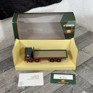 Corgi 20903 Eddie Storbart AEC 8 Wheel Platform Lorry Limited Edition MIB 1:50 - Picture 1 of 21