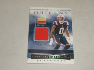 2025 Panini Origins International Used Jersey #CGZ Christian Gonzalez 149/199 - Picture 1 of 2