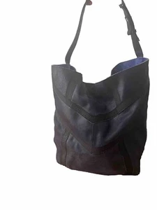 Diesel Leather Navy Bag Techno - Picture 1 of 7