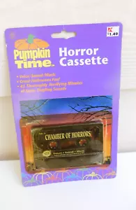 Halloween Sounds Pumpkin Time Chamber of Horror Cassette Tape Spooky Vintage - Picture 1 of 3
