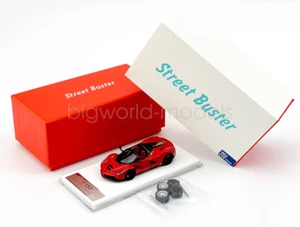 SB 1:64 Scale For Red LaFerrari F150 Convertible Sports Diecast Metal Car Model - Picture 1 of 18
