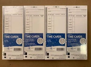 4 Packungen à 100 Pyramidensysteme Zeitkarten für 4000, 4000HD, 5000+, 5000+HD  - Bild 1 von 2