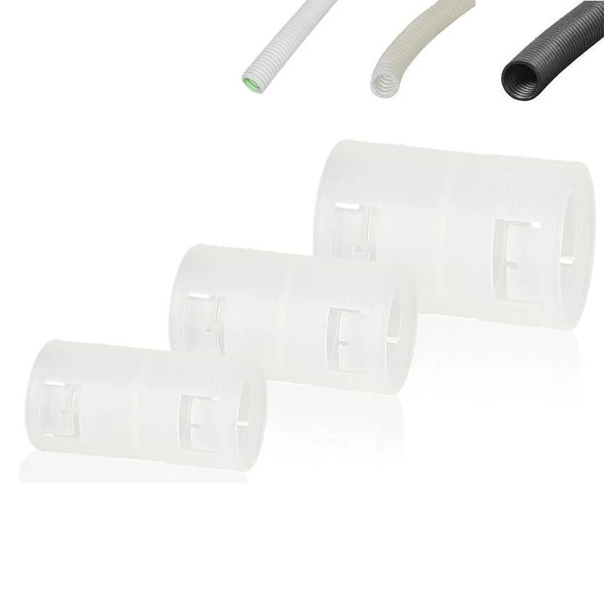 GEWISS Verbindungsmuff Steckmuffe für gewelltes Rohr Wellschlauch M20 M25 M32