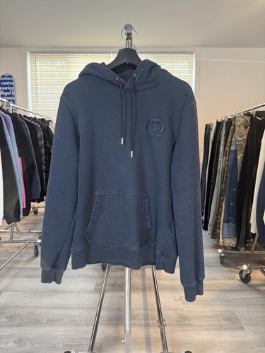 Felpa nera con cappuccio Christian Dior