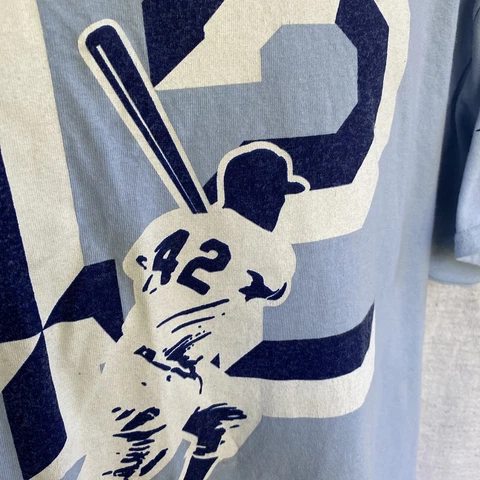 Big Size 2XL Jackie Robinson 100th birthday Los Angeles Dodgers shirt 3 Stains Cover