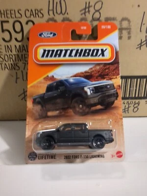 Matchbox  2022 Ford F-150 Lightning #28/100  Case M 2024 Black - Image 1 of 4