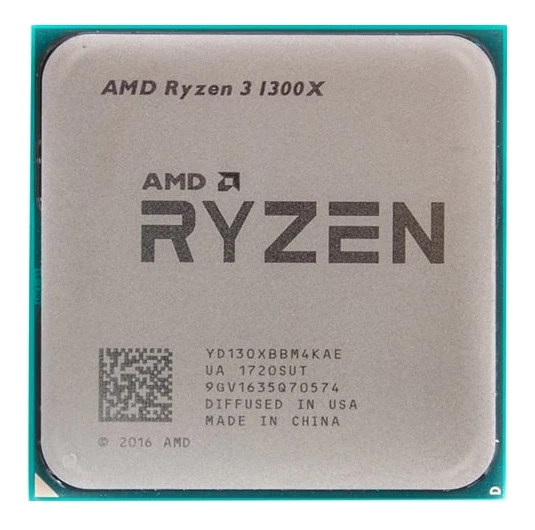 AMD Ryzen 3 1300X - 3.5GHz Quad Core Zen 1 (1st Gen) (YD130XBBM4KAE) Processor - Image 1 of 1