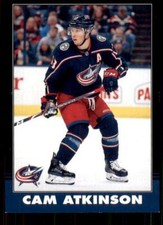 2020-21 UD O-Pee-Chee Retro Black Border #357 Cam Atkinson /100