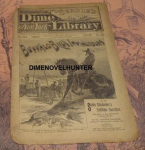 BUFFALO BILL CODY INDIAN SCOUT 1897 BEADLES NEW YORK DIME LIBRARY 964 DIME NOVEL - Picture 1 of 1