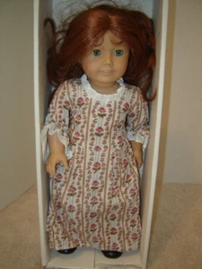 american girl PLEASANT COMPANY FELICITY doll meet dress marked 1986 west Germany - Picture 1 of 12