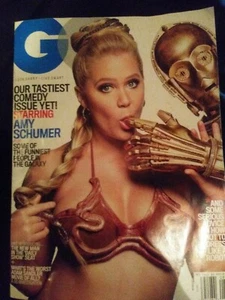 GQ Magazine August 2015 STAR WARS Amy Schumer CP30 Space Cover - Picture 1 of 6