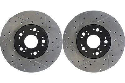 Front PAIR Stoptech Disc Brake Rotor for 1993-2005 Lexus GS300 (45308) - Image 1 of 4