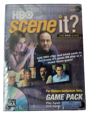 NEW Scene It HBO Edition DVD Game Pack Trivia- Sopranos, West Wing Etc. Sealed - Image 1 of 3