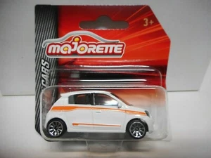 RENAULT TWINGO 3 WHITE/ORANGE STREET CARS 1:54/apx 1:64 MAJORETTE 206C - Imagen 1 de 2