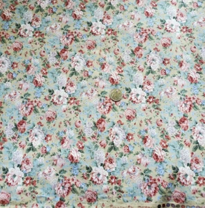3 7/8 Yds Bianca By Moda Quilt Sewing Fabric Pink Little Purple Flowers Lilacs - Picture 1 of 5