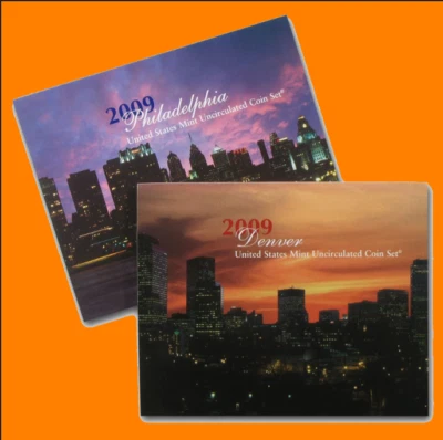 2009 U.S. Mint Set ~ P & D ~ Uncirculated Government Packaging OGP - Image 1 of 4