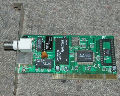 D-LINK DRN-32CT RTL8029 PCI LAN 10Mbit RJ-45 BNC Ethernet card FULL WORK - Image 1 of 3