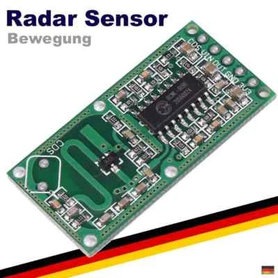 Radar Sensor Bewegungsmelder Mikrowelle Microwave Arduino Raspberry Pi RCWL-0516 - Bild 1 von 4