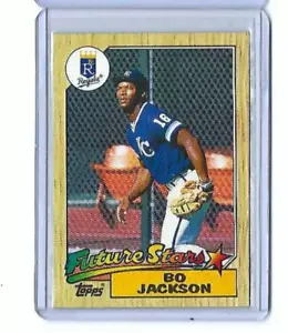 1987 Topps #170 Bo Jackson Kansas City Royals RC Rookie Karte #170 - Bild 1 von 2