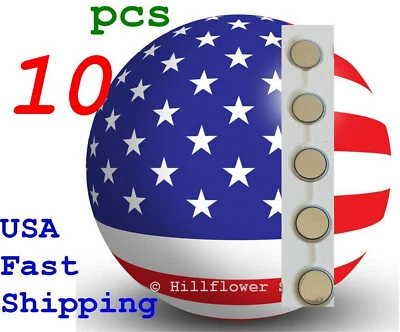 10 pcs X CR1220 AI 1220 BR1220 LM1220 Bulk 3V Top Lithium Battery - Image 1 of 4