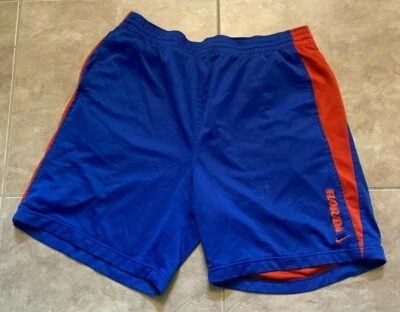 Nike University of Florida Gators Elastic Waistband Athletic Blue Shorts Mens XL - Image 1 of 4