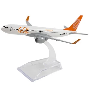 1/400 Scale Aircraft Brazil GOL 737 Alloy Plane Model Souvenir Display Gift c - Picture 1 of 11