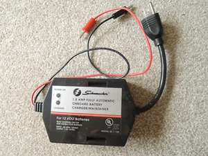 Schumacher SE-1-12S: US battery charger 1.5A 12VDC for lead acid batteries - Picture 1 of 2