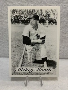 1996 Topps Mickey Mantle Foundation SP Tribute Card #NNO Yankees NM+ RARE - Picture 1 of 2