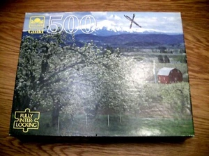 Golden Guild 500 pc Mt. Hood Oregon Jigsaw puzzle COMPLETE Vintage - Picture 1 of 2