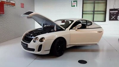 Bentley Continental GT Supersport White Welly 1:24 Diecast Model Car 24018 BNIB - Image 1 of 4